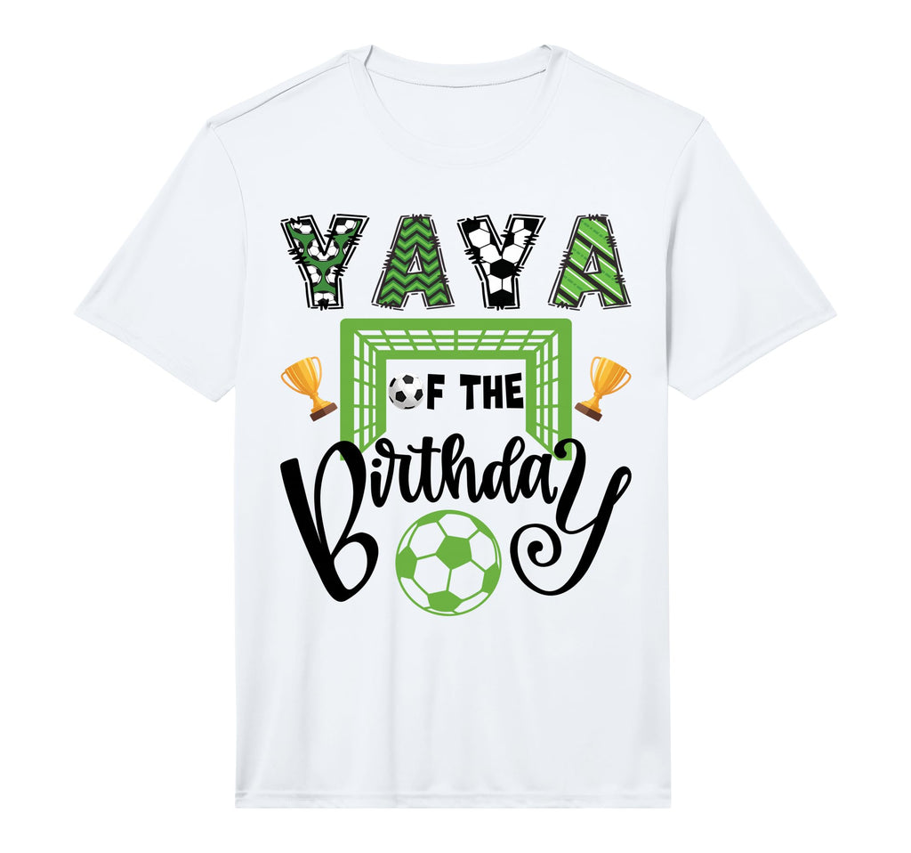 Yaya Birthday Soccer Player Bday Party T-Shirt - Trendy Graphic Men Women