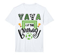 Yaya Birthday Soccer Player Bday Party T-Shirt - Trendy Graphic Men Women