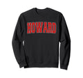 Howard Wi Wisconsin Varsity Usa Sports Sweatshirt - Streetwear Style Unisex