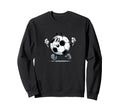 Cartoon Soccer Ball Costume And Sweatshirt - Aesthetic Graphic Men Women