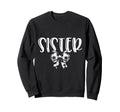 Coquette Soccer Sister Spirit Sweatshirt - Fun Novelty Design Unisex
