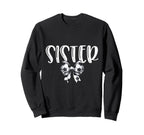 Coquette Soccer Sister Spirit Sweatshirt - Fun Novelty Design Unisex
