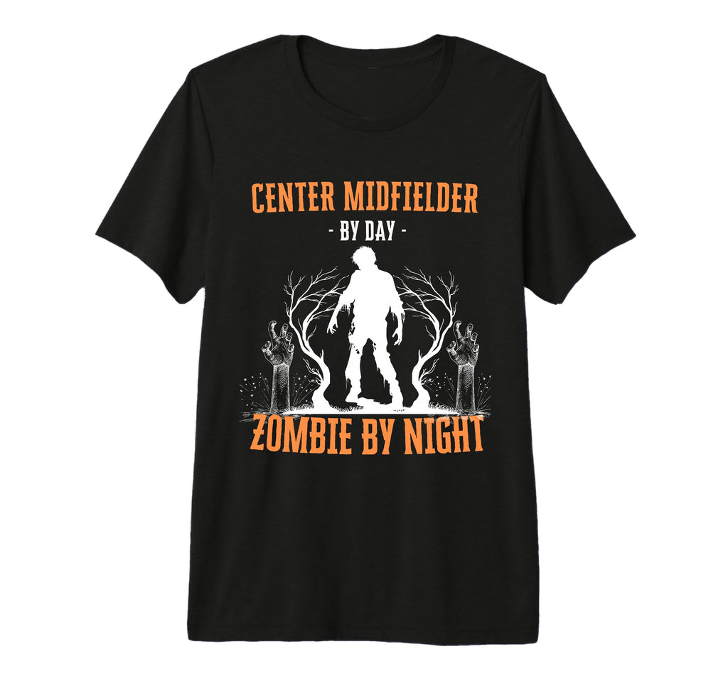 Center Midfielder Day Zombie Night T-Shirt - Streetwear Style Unisex