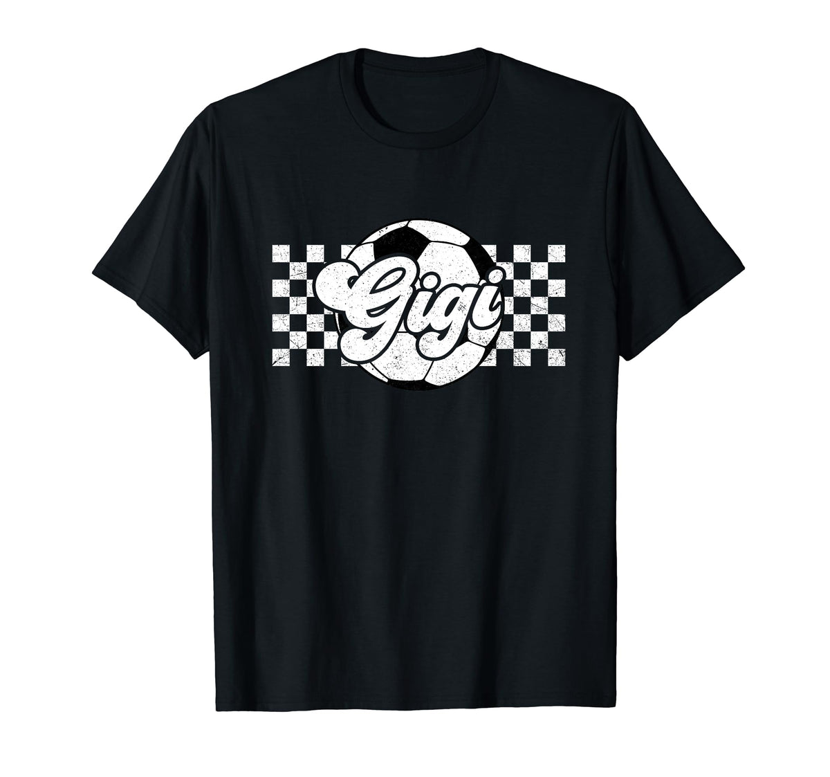 Soccer Gigi Sport Lover Family T-Shirt - Minimalist Print for Adults