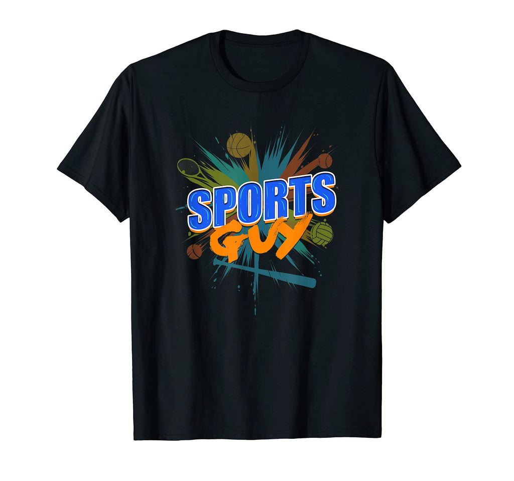 Sports Guy Love All Sports Soccer Papa T-Shirt - Unique Graphic for Adults