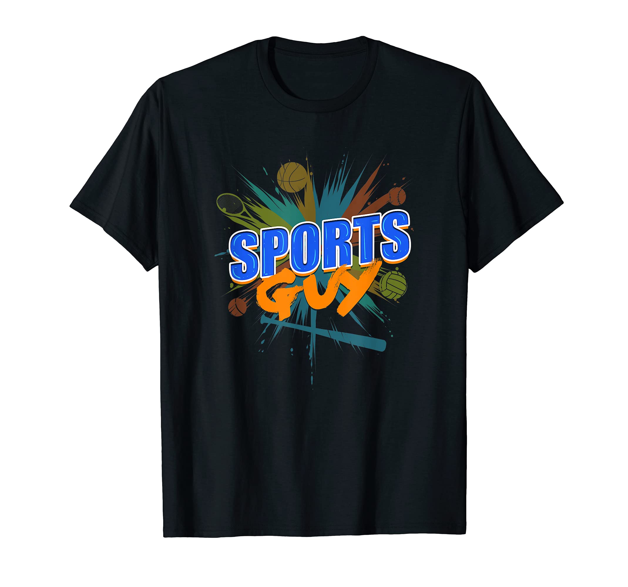 Sports Guy Love All Sports Soccer Papa T-Shirt - Unique Graphic for Adults