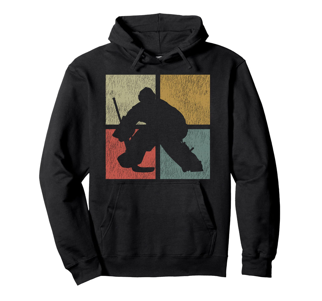 Ice Hockey Goalie Goalkeeper Hoodie - Graphic Print Unisex