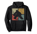 Ice Hockey Goalie Goalkeeper Hoodie - Graphic Print Unisex