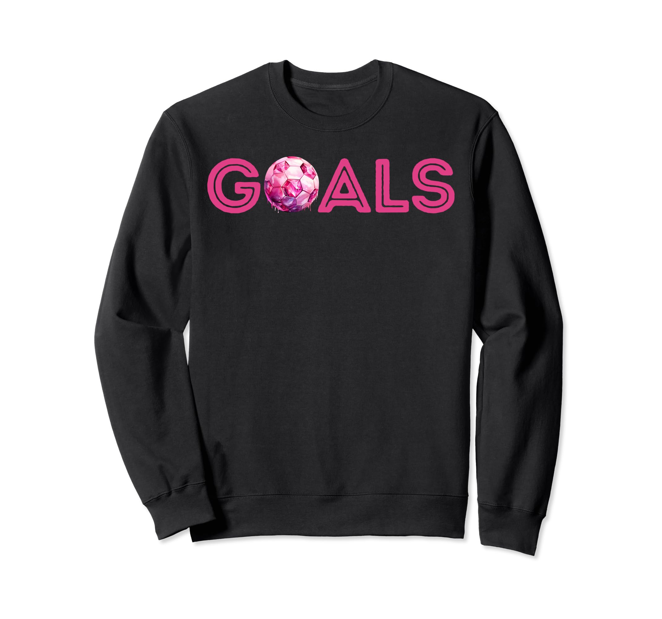 Goals Soccer Football Be Goals Sweatshirt - Aesthetic Graphic Unisex