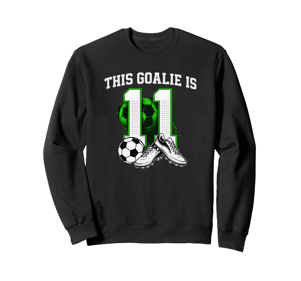 Funny 11Th Birthday Soccer Sweatshirt - Fun Novelty Design Men Women