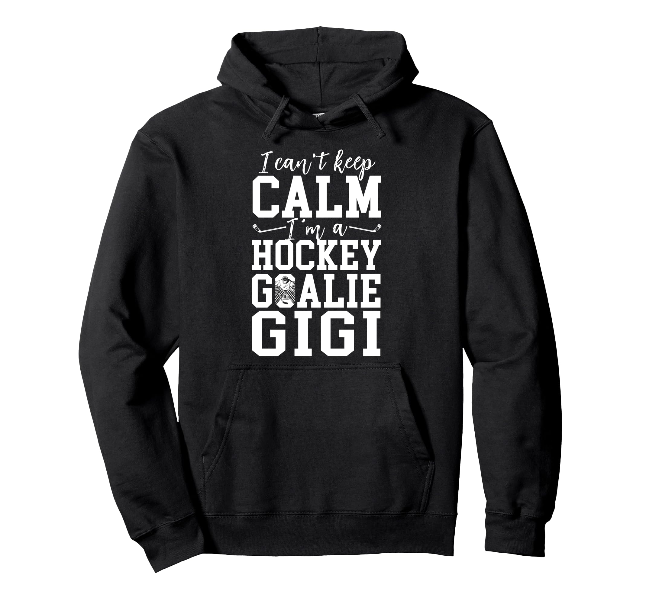 Im Hockey Goalie Gigi Ice Hockey Keeper Hoodie - Graphic Print Men Women