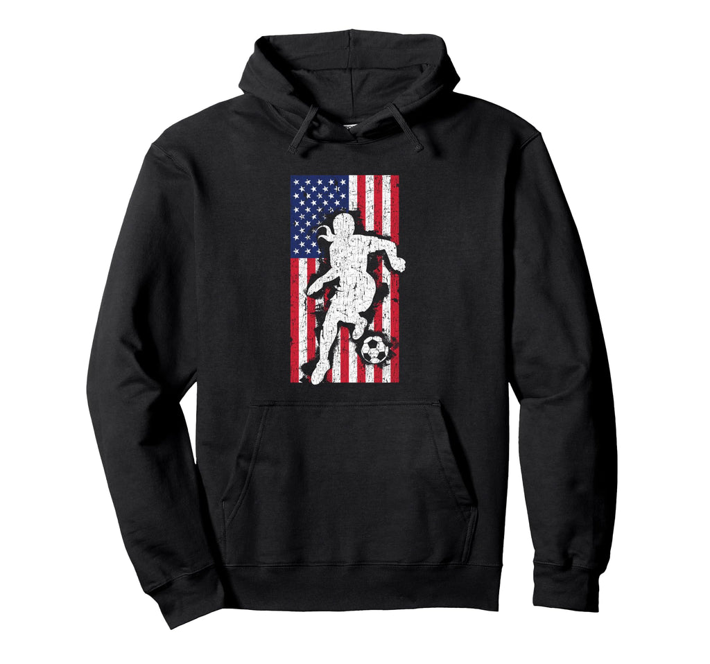 Soccer Player Hoodie - Custom Art Print Unisex
