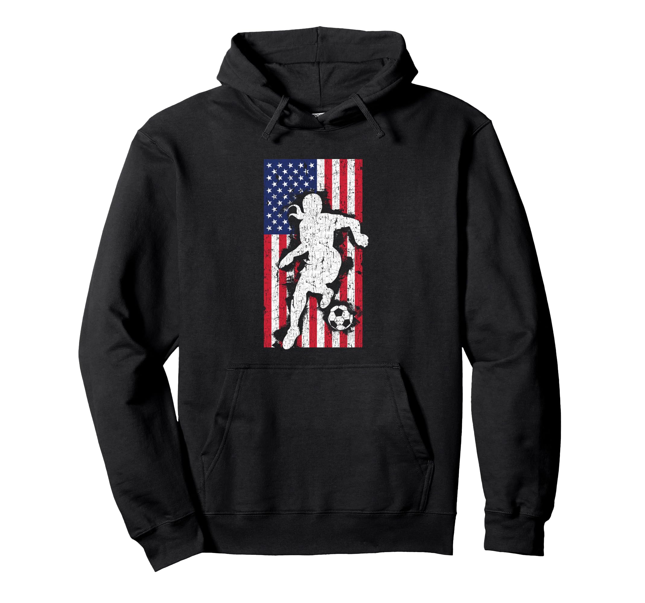 Soccer Player Hoodie - Custom Art Print Unisex