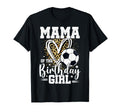 Mama Birthday Soccer Ball Mama T-Shirt - Minimalist Print for Adults