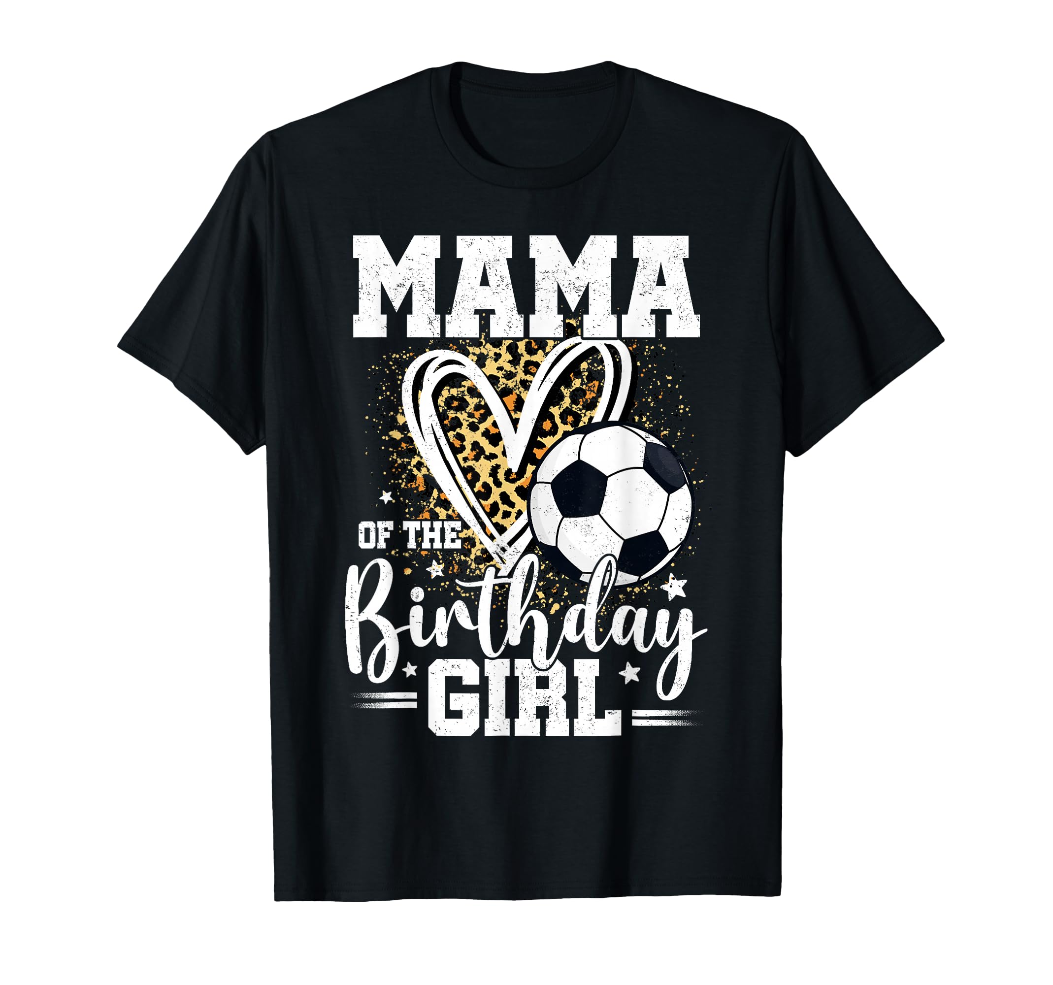 Mama Birthday Soccer Ball Mama T-Shirt - Minimalist Print for Adults