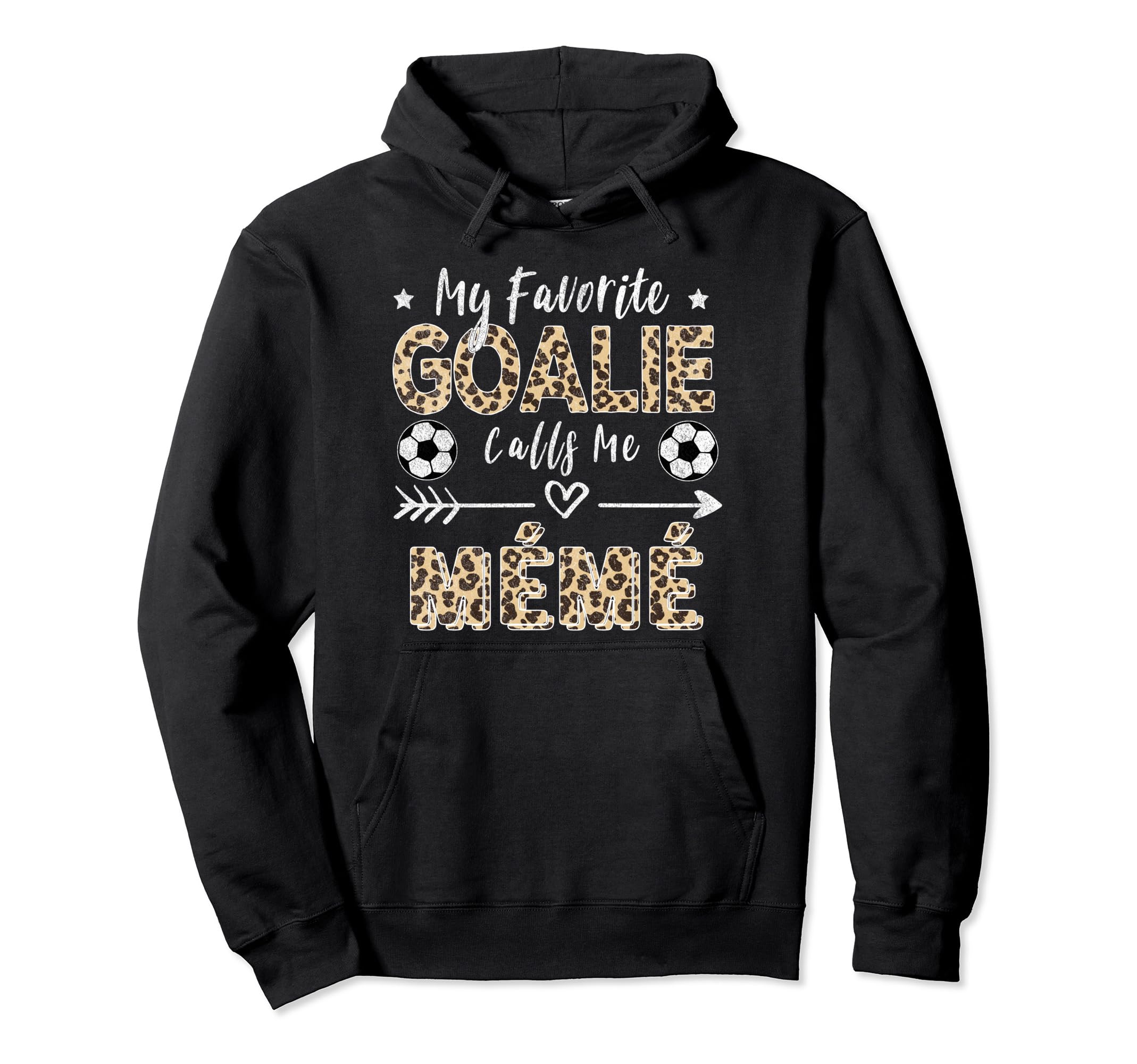 My Favorite Goalie Calls Me M M Hoodie - Aesthetic Graphic Men Women