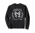 Sideline Social Club Soccer Sweatshirt - Unique Graphic for Adults