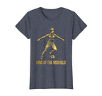 King Midfield Soccer T-Shirt - Aesthetic Graphic Unisex