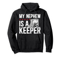 Ice Hockey Keeper Uncle Hockey Hoodie - Casual Everyday Wear Men Women