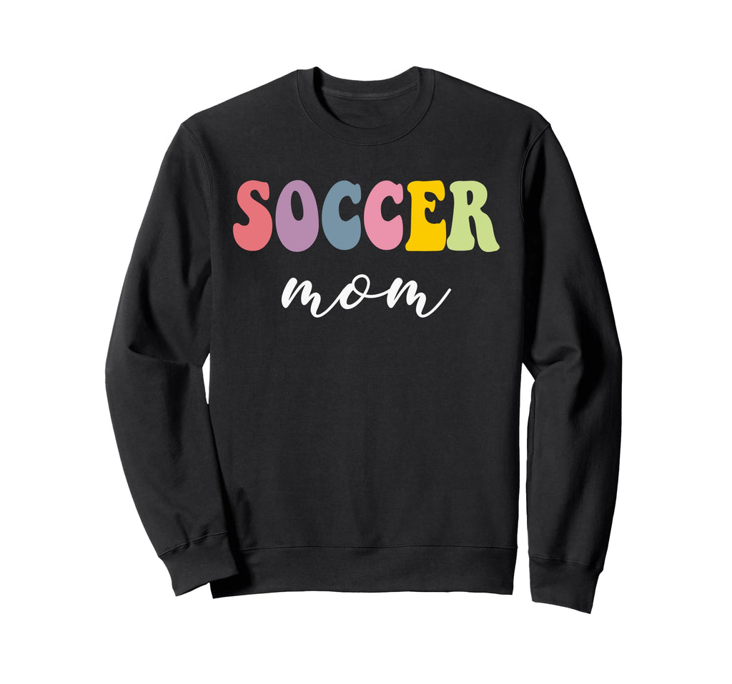 Soccer Mom Funny Stylish Soccer Sweatshirt - Trendy Graphic Men Women