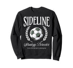 Sideline Strategy Director Soccer Sweatshirt - Unique Graphic Men Women
