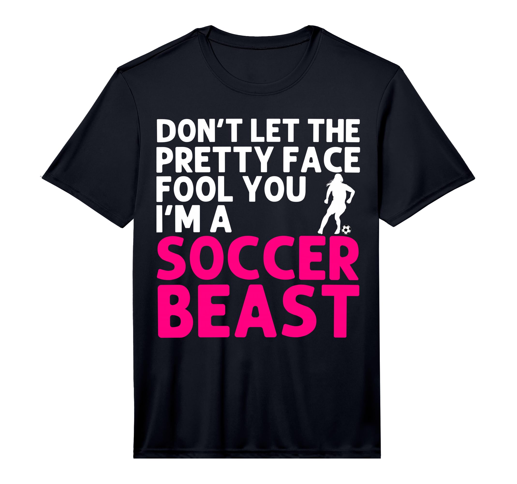 Soccer Art Teen Goalie Soccer T-Shirt - Casual Everyday Wear Men Women