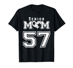 Proud Senior Soccer Mom Custom Jersey T-Shirt - Novelty Apparel Men Women