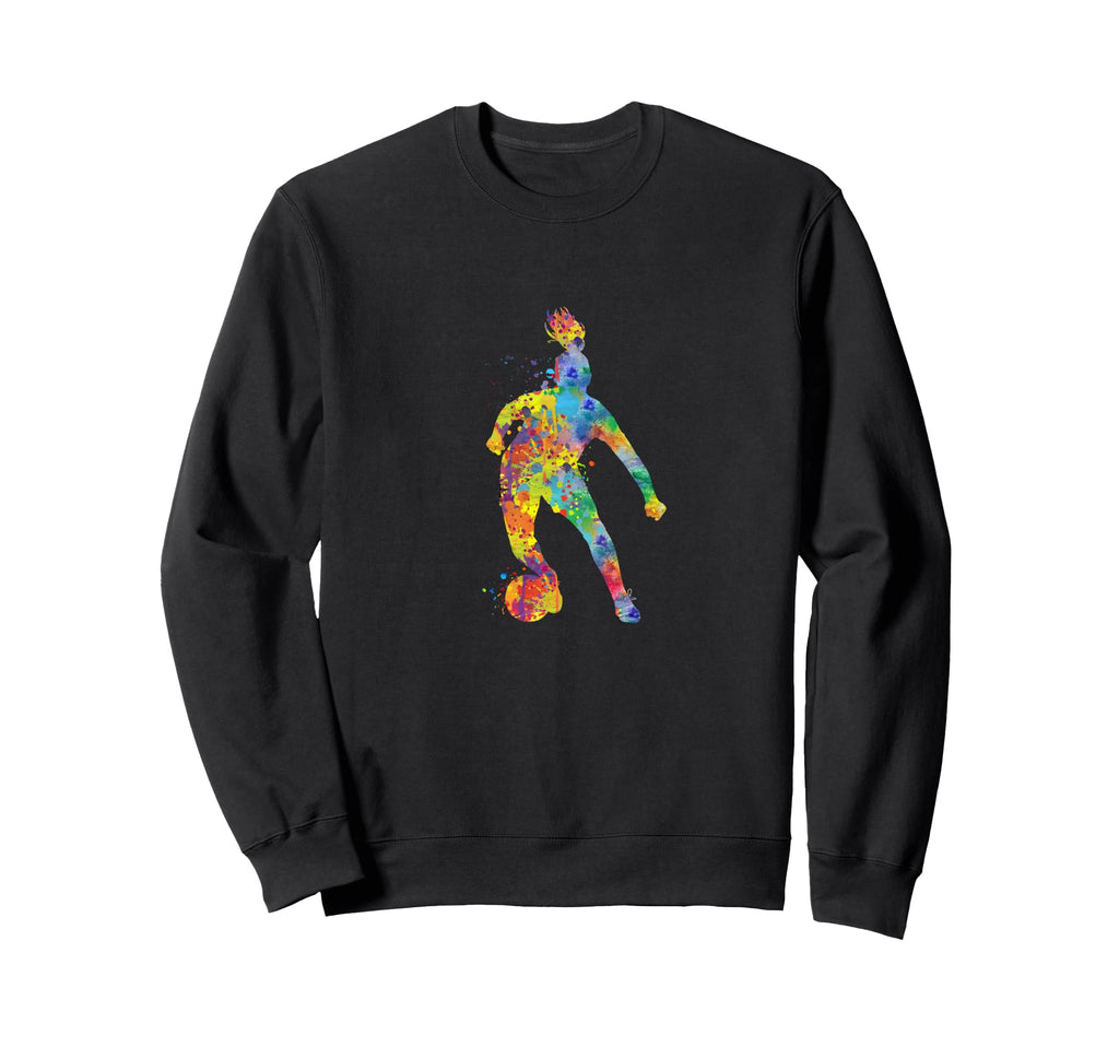 Colorful Soccer Player And Sweatshirt - Streetwear Style Men Women