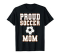 Proud Soccer Mom Game Day Sports T-Shirt - Aesthetic Graphic for Adults