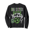 Big Sister Birthday Soccer Player Sweatshirt - Streetwear Style for Adults