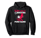 Soccer Team Outfit Players Fans Womens Hoodie - Streetwear Style Men Women