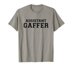 Assistant Gaffer Funny Soccer T-Shirt - Casual Everyday Wear for Adults