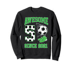 5 Year Old Awesome 5 Since 2021 Sweatshirt - Casual Everyday Wear Unisex