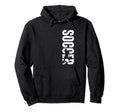 Soccer Coach Distressed Soccer Player Hoodie - Aesthetic Graphic Unisex