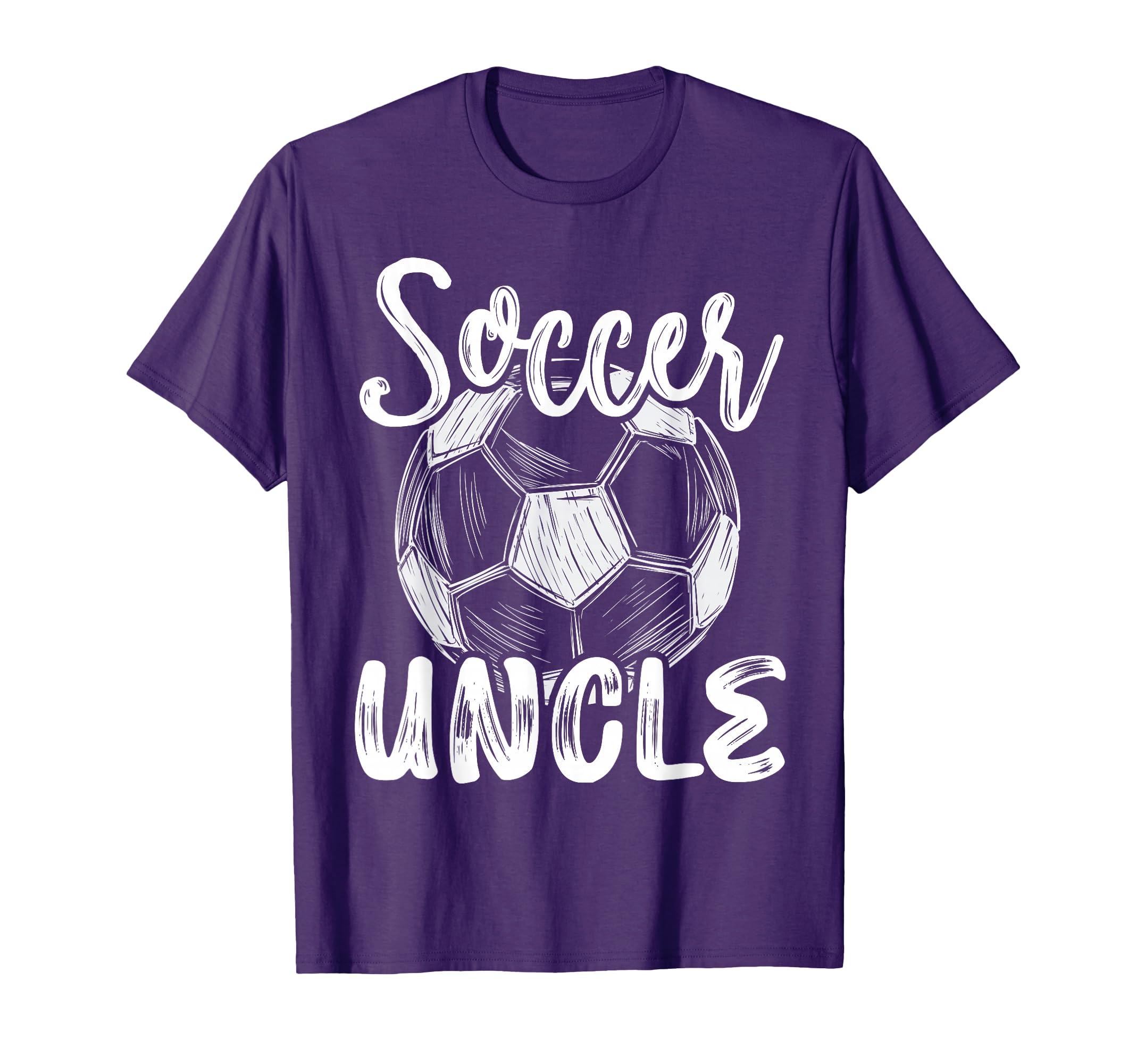 Soccer Uncle Family Matching Team T-Shirt - Fun Novelty Design for Adults