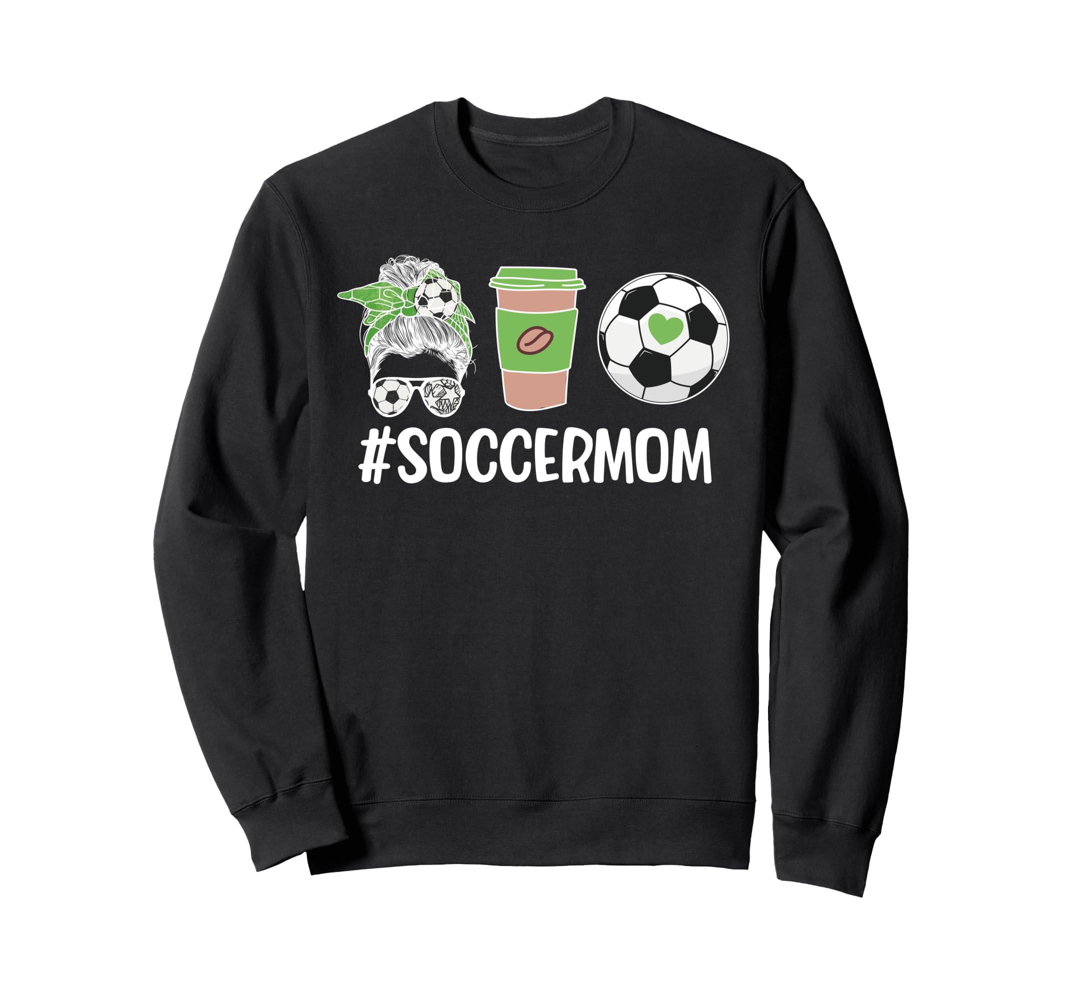Soccer Mom Soccer Player Mother Sweatshirt - Streetwear Style for Adults