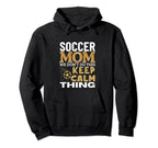 Soccer Mom Funny Soccer Player Hoodie - Custom Art Print Unisex