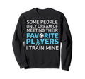 Funny Soccer Coach Trainer Team Sweatshirt - Minimalist Print Men Women