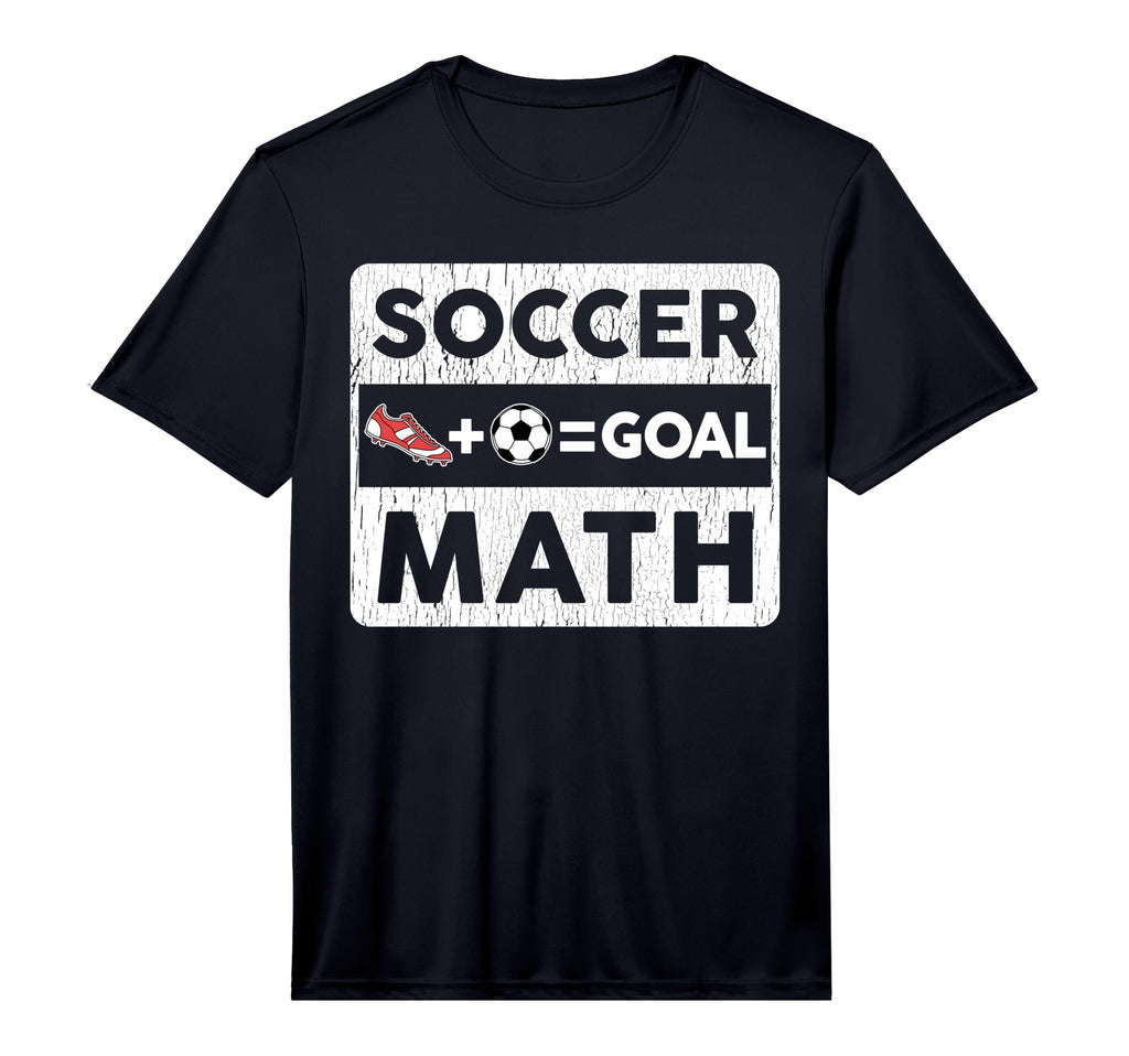 Funny Soccer Player Math Goal Lover T-Shirt - Streetwear Style Men Women