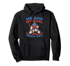 Hockey Goalkeeper Ice Hockey Goalie Hoodie - Aesthetic Graphic Unisex