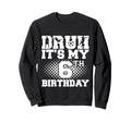 Bruh Its My 6Th Birthday Soccer 6 Sweatshirt - Aesthetic Graphic Unisex