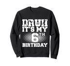 Bruh Its My 6Th Birthday Soccer 6 Sweatshirt - Aesthetic Graphic Unisex