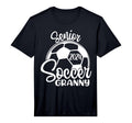 Senior Soccer Granny 2024 Class T-Shirt - Fun Novelty Design for Adults
