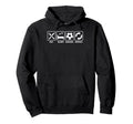 Eat Sleep Soccer Repet Goalie Player Fan Hoodie - Unique Graphic Unisex