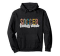 Soccer Bonus Mom Leopard Cheetah Trendy Hoodie - Trendy Graphic Men Women
