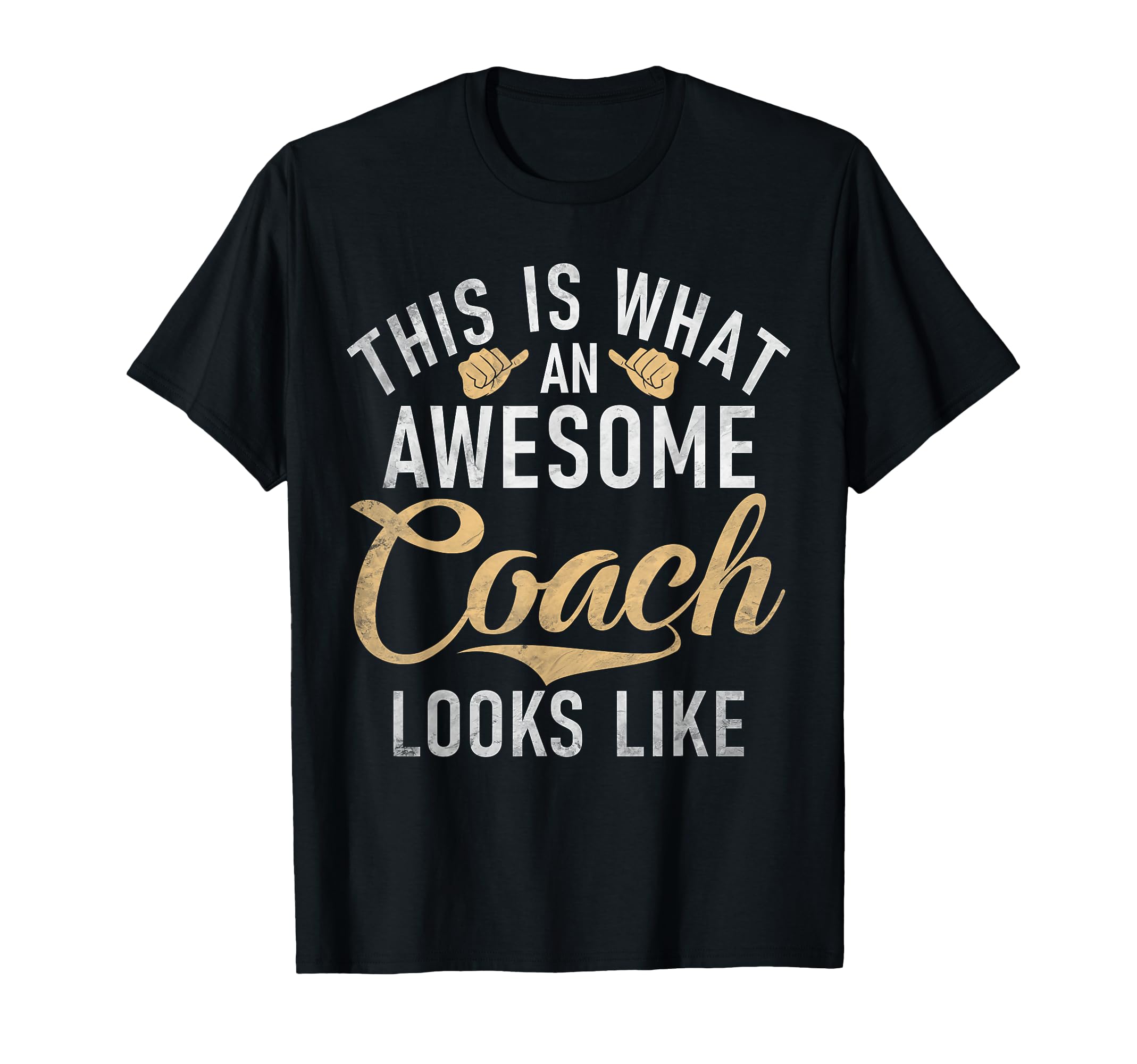 This Is What Awesome Coach Looks Like T-Shirt - Trendy Graphic Unisex
