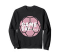 Soccer Game Day Soccer Player Sweatshirt - Streetwear Style for Adults