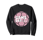 Soccer Game Day Soccer Player Sweatshirt - Streetwear Style for Adults