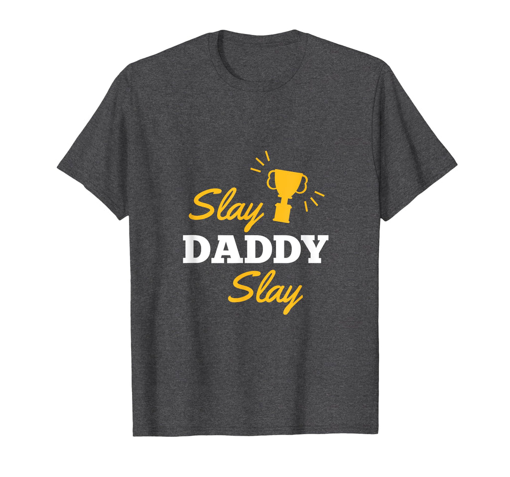 Slay Daddy Slay Gen Alpha Dad Life T-Shirt - Trendy Graphic for Adults