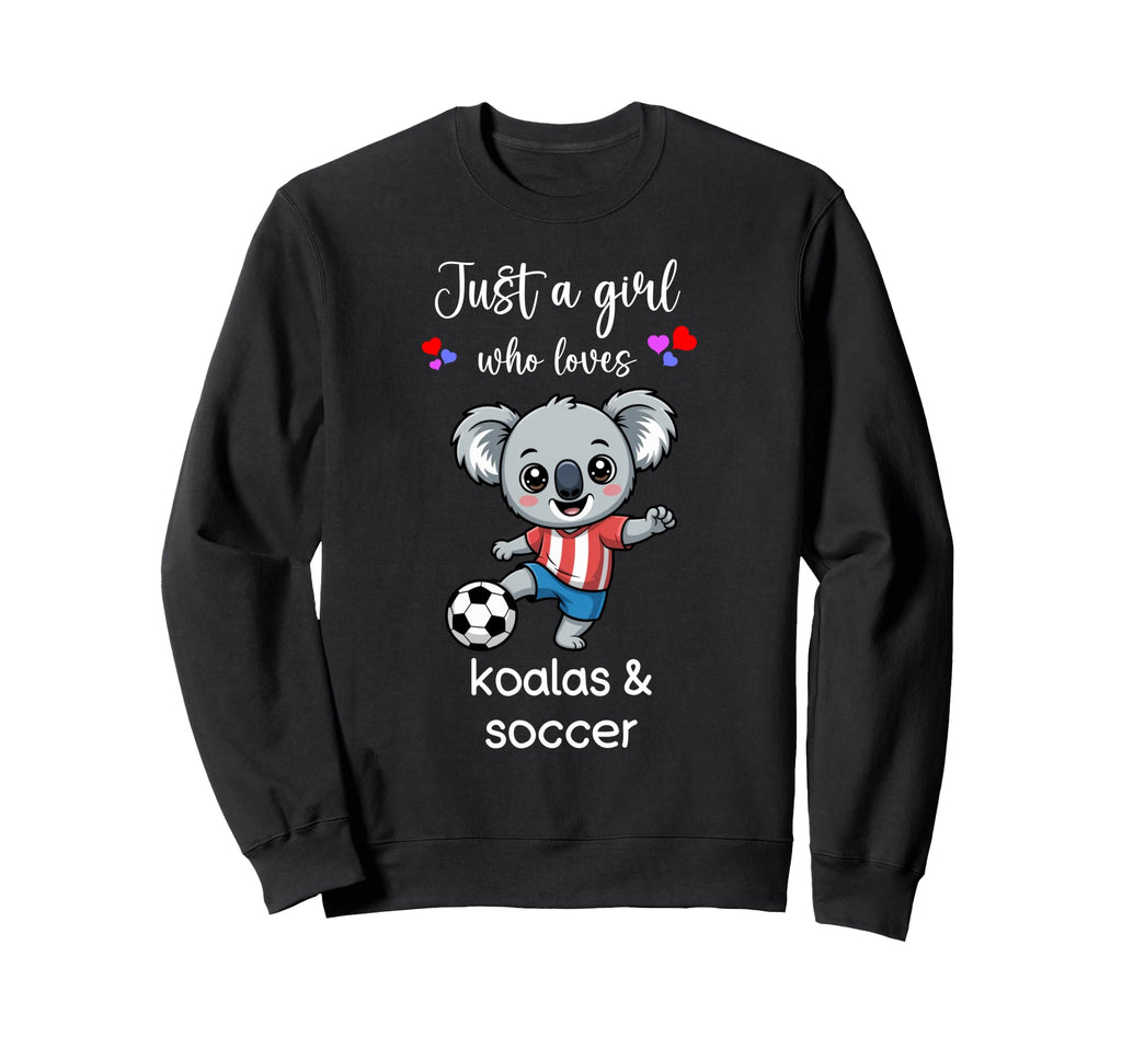 Koala Bear Soccer Koala Bear Soccer Sweatshirt - Unique Graphic Men Women